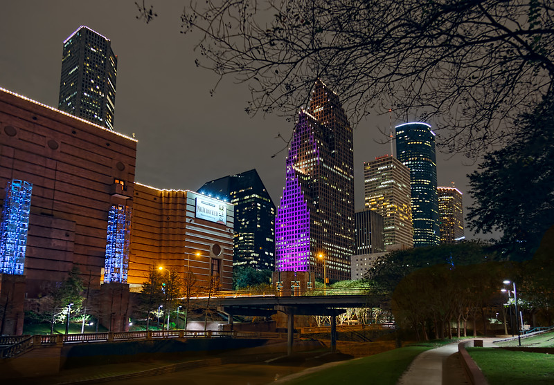 Downtown Houston at Night 