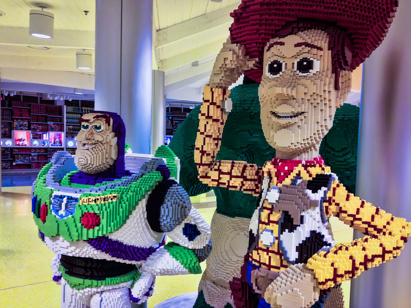 Buzz and Woody Legos