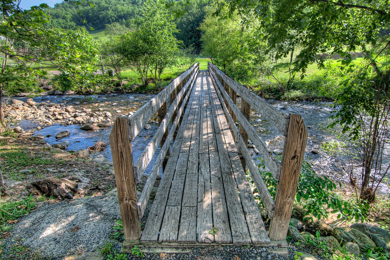 Graves Mountain Lodge Bridge
