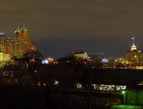 San Antonio Skyline Panorama