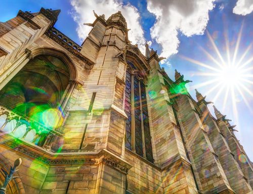 Shining on La Sainte-Chapelle