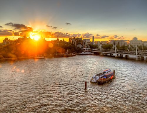 Sunset On the Thames